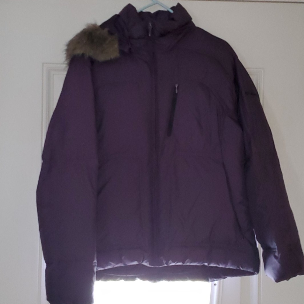 NWT Purple Columbia Woman's Coat Size L
